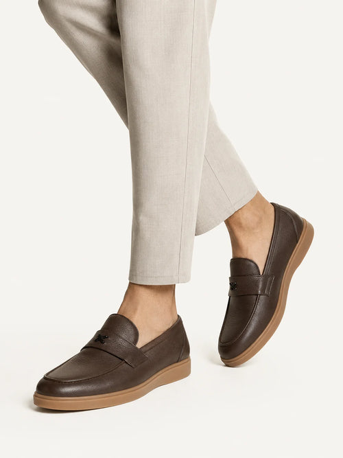 Mocassin Grainé Boucle