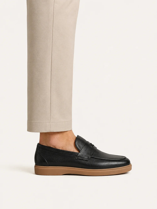 Mocassin Grainé Boucle