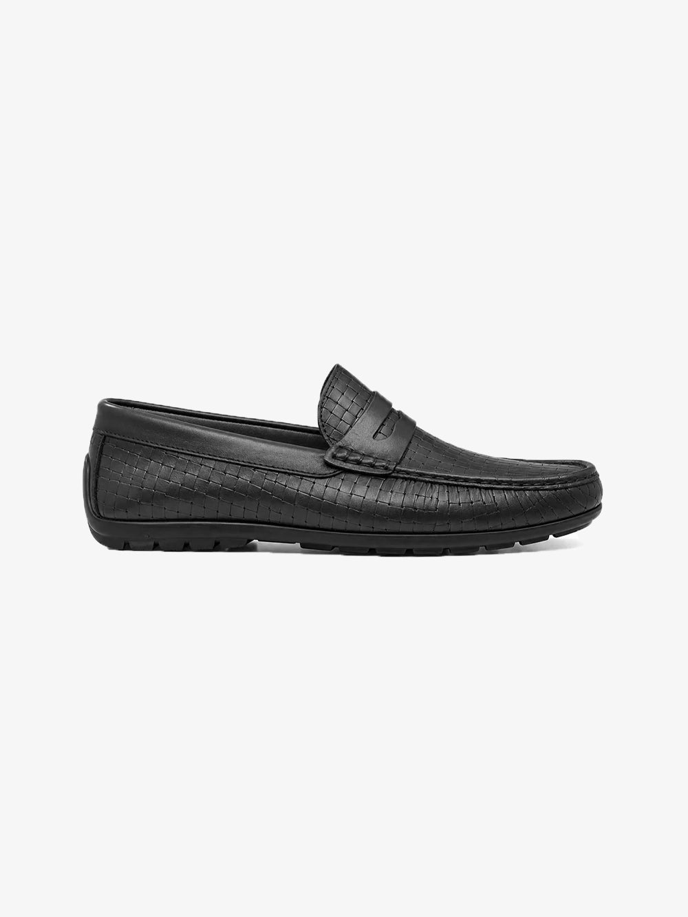 Mocassin Tressé Cuir