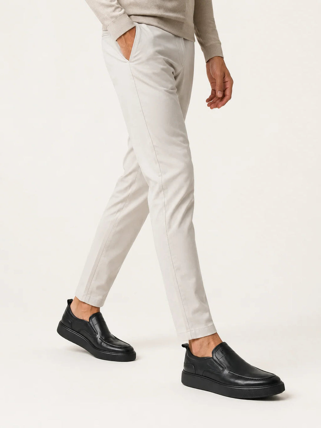 Mocassins Slip-On en Cuir