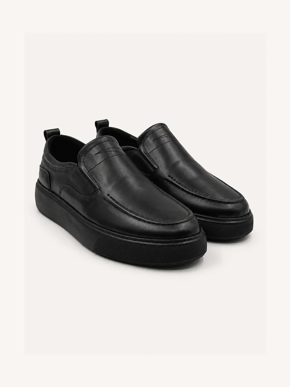 Mocassins Slip-On en Cuir