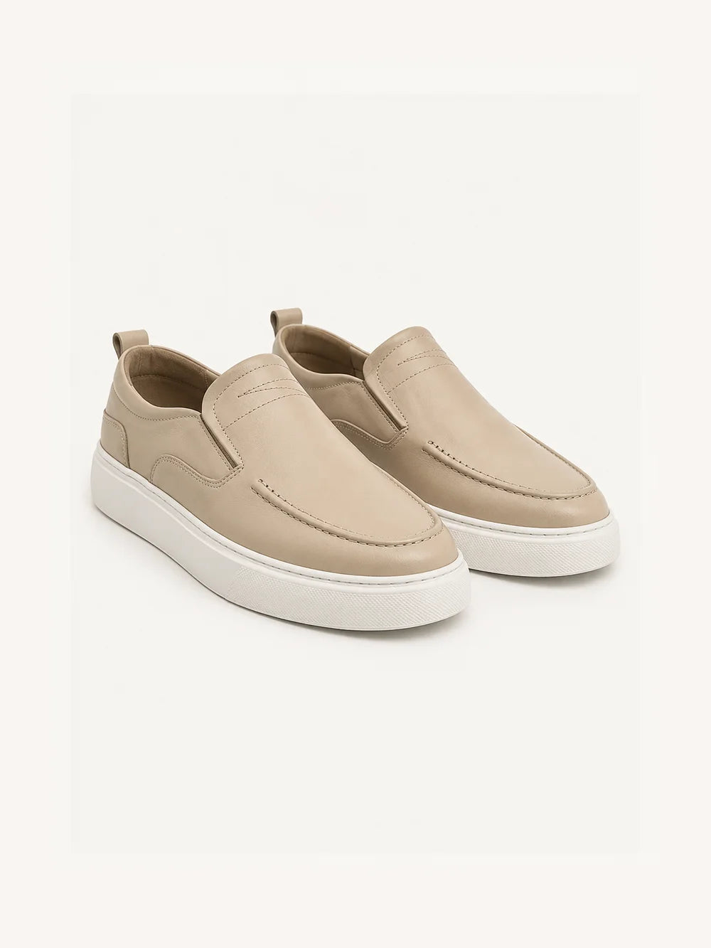 Mocassins Slip-On en Cuir